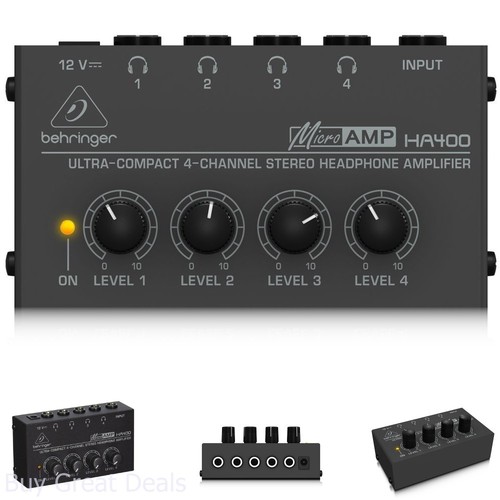 Behringer Microamp 4 Channel Audio 
