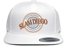 San Diego Padres Slam Diego Tatis Machado Logo Snapback Hat