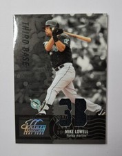 2005 Leaf Century Collection Materials Die-Cut Position 174/250 Mike Lowell #180