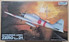13-2 FUJIMI 1:48 Scale IJNAS MITSUBISHI A6M2 ZERO Plastic Model Kit