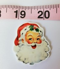 SANTA CLAUS 2, Jolly, Christmas, Badge Reel, Teacher, Nurse, ID Badge, ST. NICK