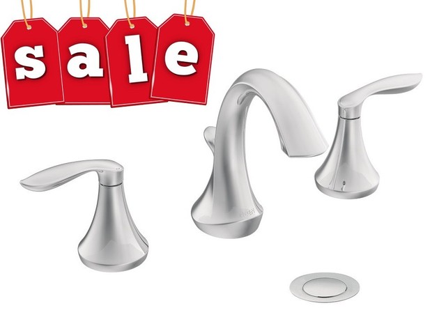 Moen 6301 Vestige Two Handle Bathroom Faucet With Drain Assembly