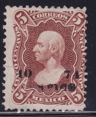 ucz09 Mexico 1874 Tampico 40-74 Sc#106 Mc#96ly | eBay