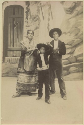 Spanien. Andalusien. Tänzer. Zigeuner und Zigeunerin. Antonia. Vicente. 1880-90.
