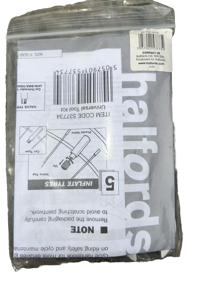 X Halfords Bike Repair Kit EXTRA 5055804908538 UK