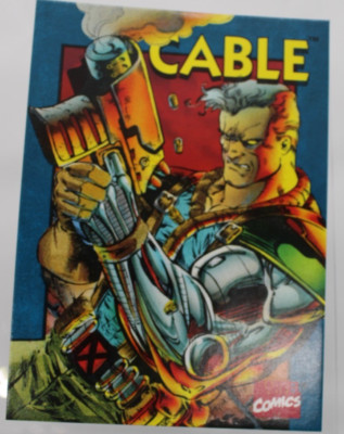 1994 Marvel Crunch n Munch 2nd Edition Trading Card - Cable