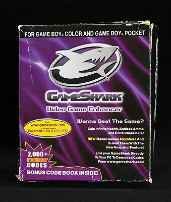 GameShark for Nintendo Game Boy Color - BOX ONLY - FAIR