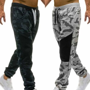 Otoño Pantalones Camuflaje Cordón Cintura Elástica Harén Corredor Jogging  Hombre | eBay