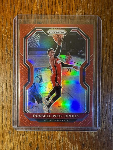 2020-21 Panini Prizm Russell Westbrook Red Prizm /299 #248 W Luka/Harden!