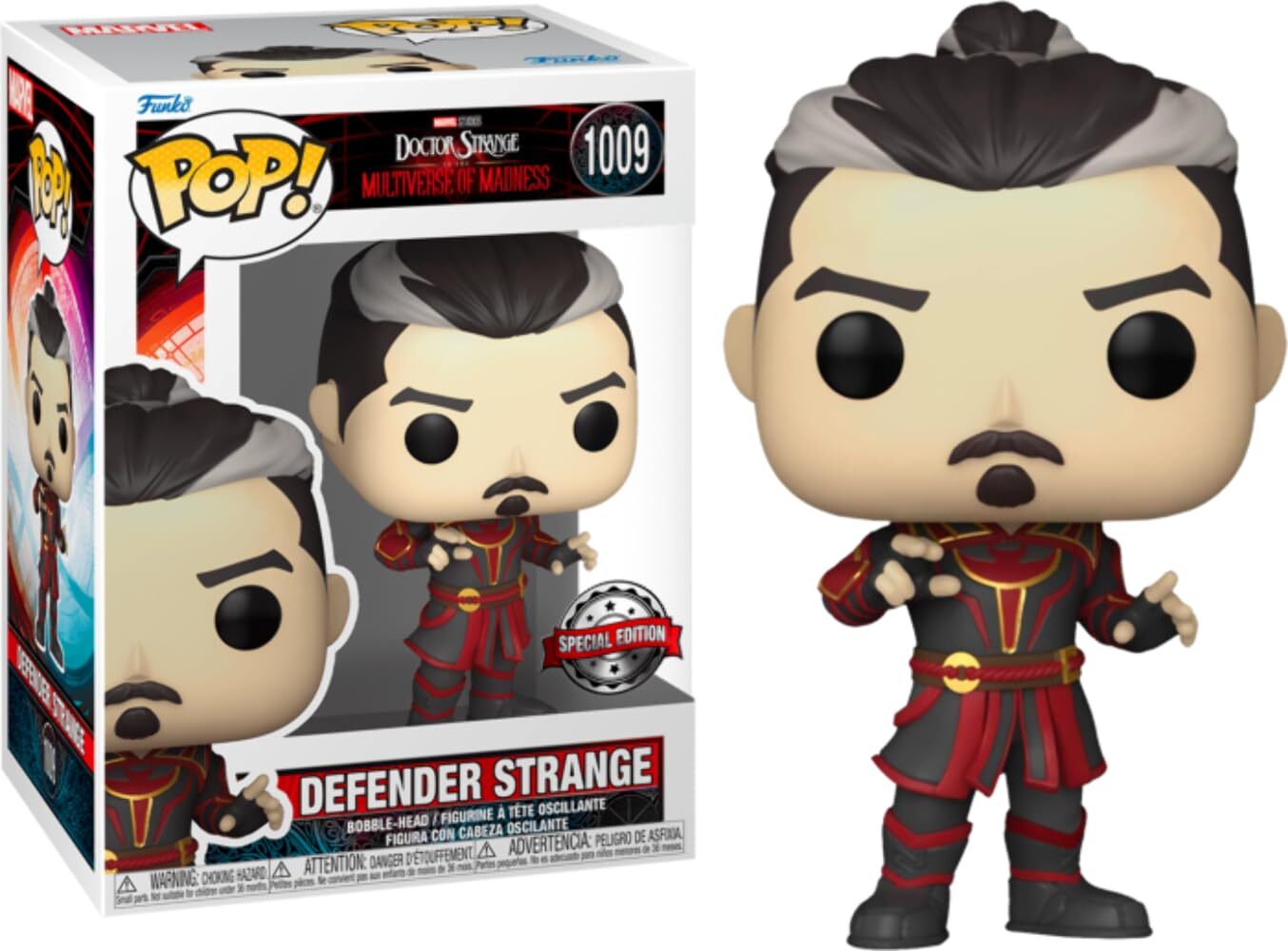 Funko Pop! Doctor Strange In The Multiverse Of Madness - Defen (Importación Usa)