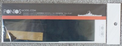 1/350 Blue Wood Deck for USS Massachusetts (TRP) Pontos #35025WD1 Sealed MISP