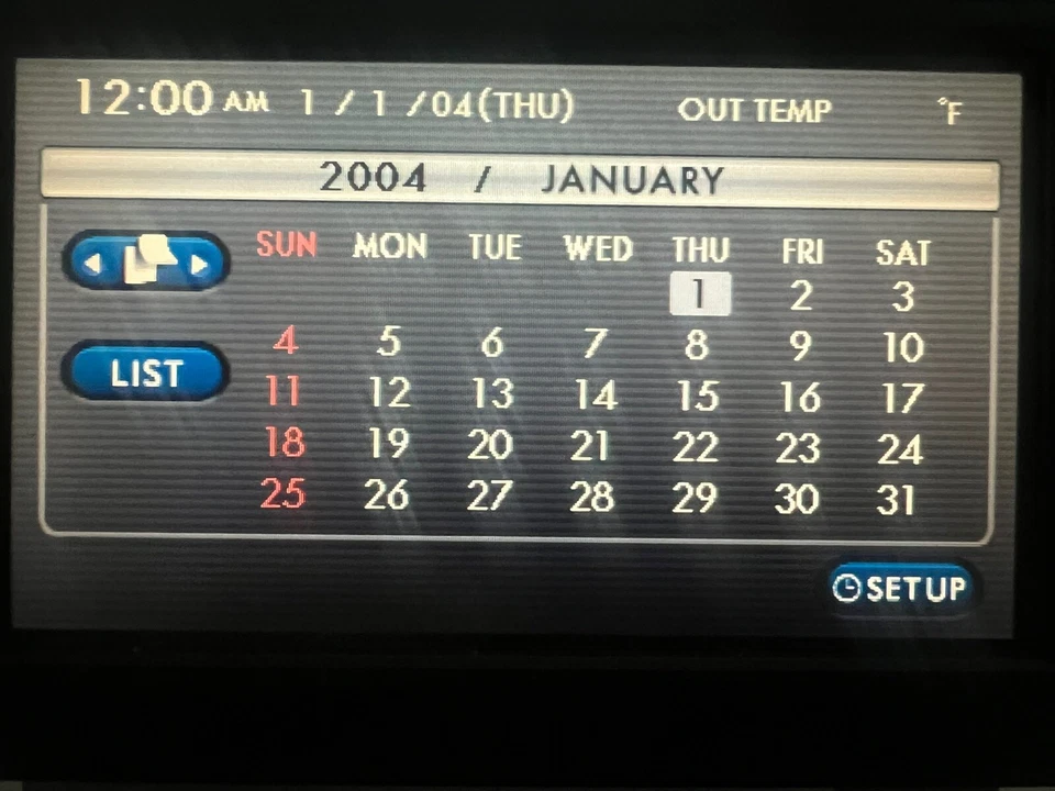 06-13 Subaru Tribeca Navegación Radio Pantalla Táctil Unidad Principal 86281XA00A Foto 4 de 4