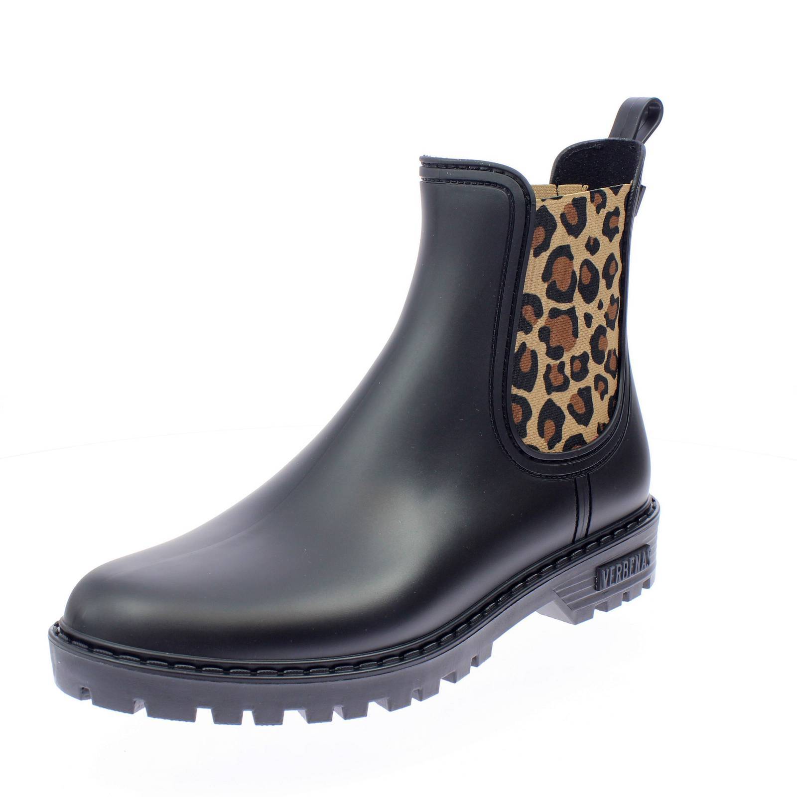 Verbenas Chelsea Boots In Gomma Nero - Taglia 41 Scarpe Donna Stivaletti