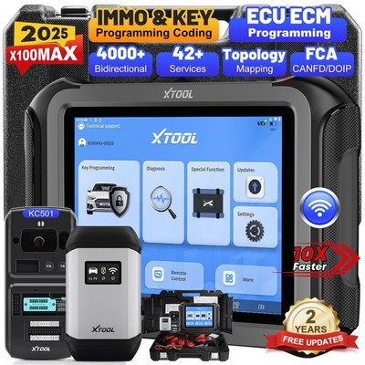 XTOOL X100 MAX KFZ OBD2 Diagnosegerät Scanner Alle System IMMO Key Programming