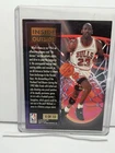 1993-94 Fleer Ultra Inside Outside Michael Jordan #4 Chicago Bulls Insert Card