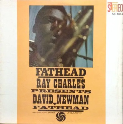 David Fathead Newman Fathead - Ray Charles Presents David Newman Vinyl LP