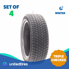 Set Of 4 Used 23555r20 Michelin X-ice Snow Suv 105h - 6.5-832