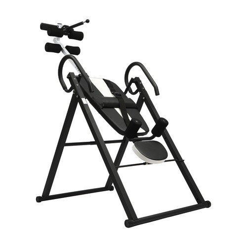 Foldable Inversion Table Teeter Advanced Back Pain Ankle Relief Gravity Fitness - Picture 2 of 17