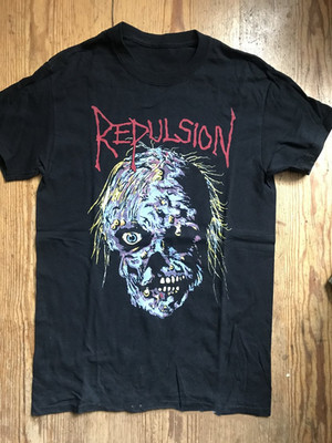 Rare!!! REPULSION Horrified T-shirt unisex All Size S-5XL TR224 FREE SHIPPING