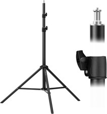 Light Stand for Photography, 9.1Ft/2.8M Portable Extendable Photo Video Tripod S