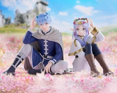 Frieren Beyond Journey's End ESPRESTO Flower Crown Figure Frieren Himmel Set New