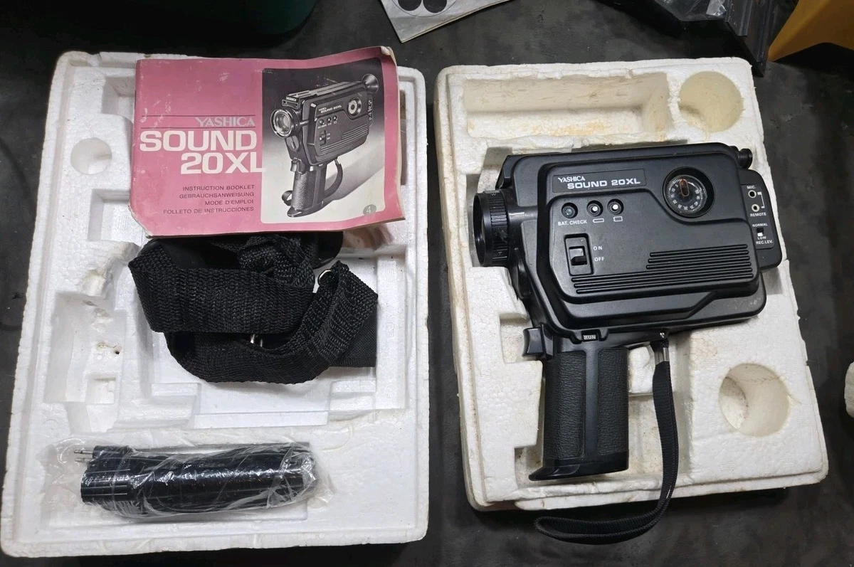 Caméra Super 8 Yashica Revue Cine-S6 – Fabriquée En Italie, état Vintage