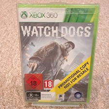 Watch Dogs Promotional Copy Xbox 360 Video Game PAL Hacking Action New Sealed