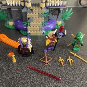 Lego Ninjago Enter the Serpent 70749 Tournament of Elements 2015 Missing 2 Minif