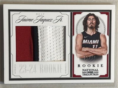 Jaime Jaquez Jr 2023-24 Panini National Treasures /99 Retro RC Patch Rookie #RP9