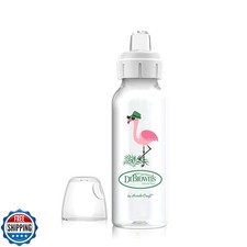 Dr. Brown's Milestones Narrow Sippy Bottle, 100 Silicone Soft Si