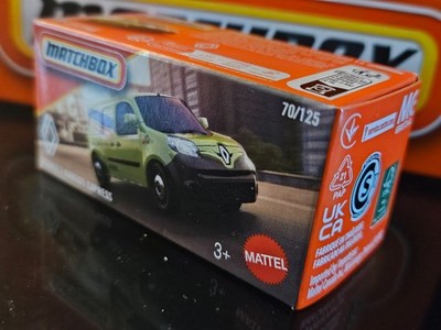 Matchbox Renault Kangoo Express 70/125 Power Grabs 2025 Green Combined Shipping