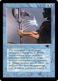 Magic MTG Antiquities Power Artifact MODERATELY PLAYED MP