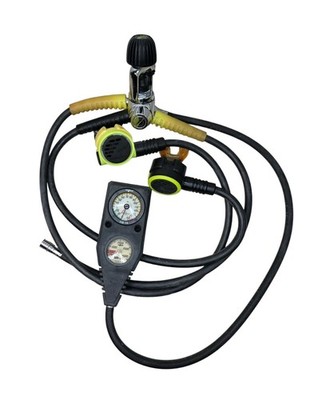 U.S. Divers Micra+ Scuba Regulator Set w/ Suunto SM-14 SM-26 Console UNTESTED