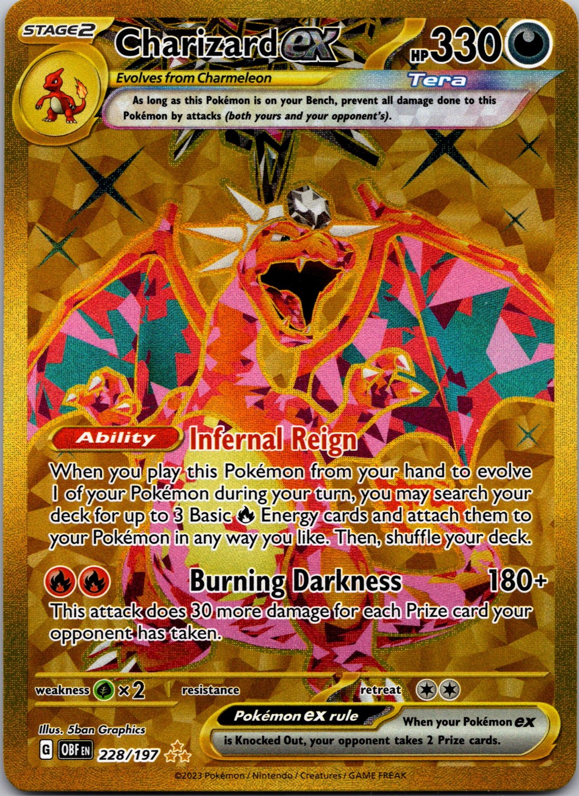 Charizard ex Holofoil [OBF - 228/197]