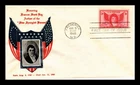 DR JIM STAMPS US COVER FRANCIS SCOTT KEY FDC SCOTT 962 CROSBY PHOTO CACHET