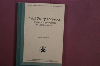 437618 Dan Andersson THIRD PARTY LOGISTICS Department of Management and