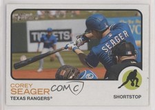 2022 Topps Heritage High Number Image Variation Corey Seager #609 1i3j