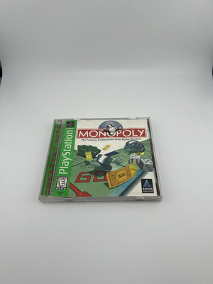 Monopoly (Sony PlayStation 1, Greatest Hits, 1998) CIB Tested
