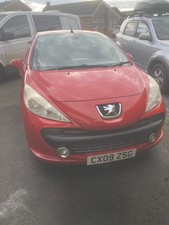 Peugeot 207cc Petrol sport Convertible 2009