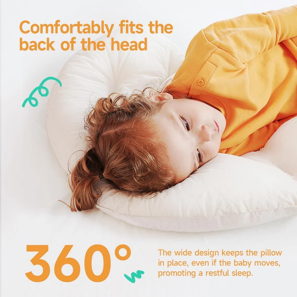 Travesseiro Curve Long Kids Body, 36X27 polegadas formato de cisne macio abraço infantil dormir criança... - Imagem 2 de 4