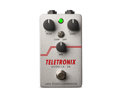 Universal Audio UA-LA2A-COMP-U UAFX Compact LA-2A Studio Compressor Pedal