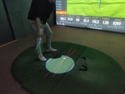 Dual Laser Golf Putting & Alignment Übung Trainingshilfe