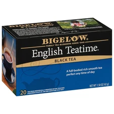 Bigelow, English Time Tea (Caffeinated), 20 Count