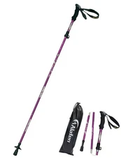 A ALAFEN Aluminum Collapsible Ultralight Travel Trekking Hiking Pole New