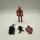 Vintage Hasbro GI Joe ARAH Alley Viper 1989 COMPLETE Cobra Figure 3.75”