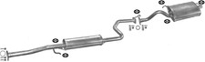 Silenziatore scarico Honda Civic Hatchback 1.4 75/90cv 1995-2001