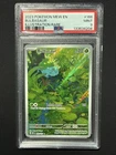 2023 POKEMON MEW EN-151 ILLUSTRATION RARE #166 BULBASAUR PSA 9