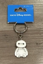 BAYMAX Tokyo Disney Resort Japan OFFICIAL Moveable Keychain BIG HERO Disneyland