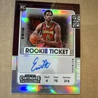 Panini 2021-22 Contenders Evan Mobley Cavaliers Rookie Ticket Prizm Auto #103