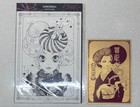 Yano Moyoko Sugar Sugar Rune Coloring Set 2024 Postcard Non Sale